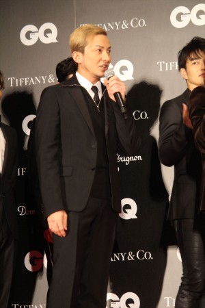 「GQ MEN OF THE YEAR 2018」授賞式・記者発表会に登場したDA PUMP