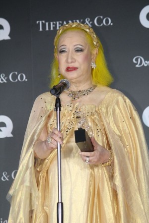 「GQ MEN OF THE YEAR 2018」授賞式・記者発表会に登場した美輪明宏