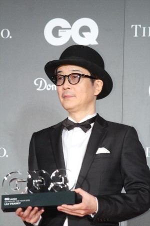 「GQ MEN OF THE YEAR 2018」授賞式・記者発表会に登場したリリー・フランキー