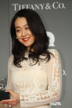 「GQ MEN OF THE YEAR 2018」授賞式・記者発表会で「GQ WOMEN OF THE YEAR」を受賞した浅田真央