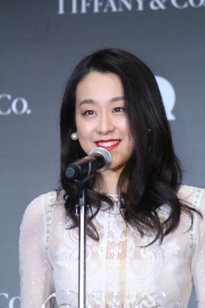 「GQ MEN OF THE YEAR 2018」授賞式・記者発表会で「GQ WOMEN OF THE YEAR」を受賞した浅田真央