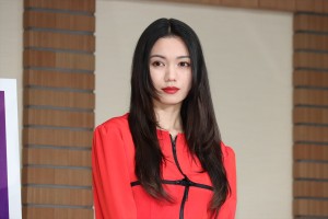 映画『ばるぼら』製作発表に登壇した二階堂ふみ