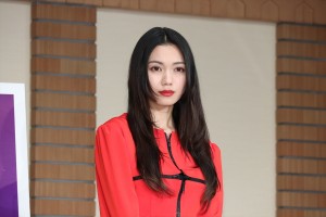 映画『ばるぼら』製作発表に登壇した二階堂ふみ