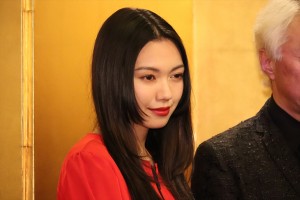 映画『ばるぼら』製作発表に登壇した二階堂ふみ