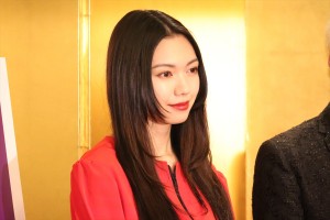 映画『ばるぼら』製作発表に登壇した二階堂ふみ