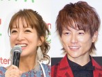 【写真】テレビ初共演の辻希美・杉浦太陽夫妻　明石家さんまとの3ショット！