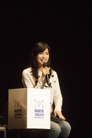 竹内まりや40周年記念イベント 初のファンミーティング　プレミアム・ミニライブ＆トーク