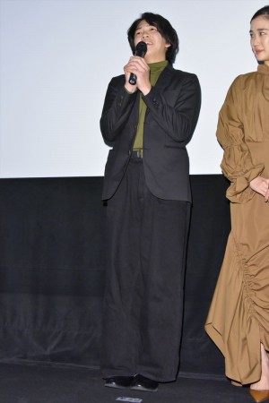 前田隆成、『斬、』初日舞台挨拶に登壇