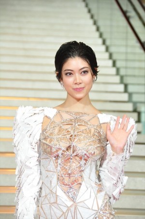 VOGUE JAPAN WOMEN OF THE YEAR 2018 授賞式・記者会見に登場した森星