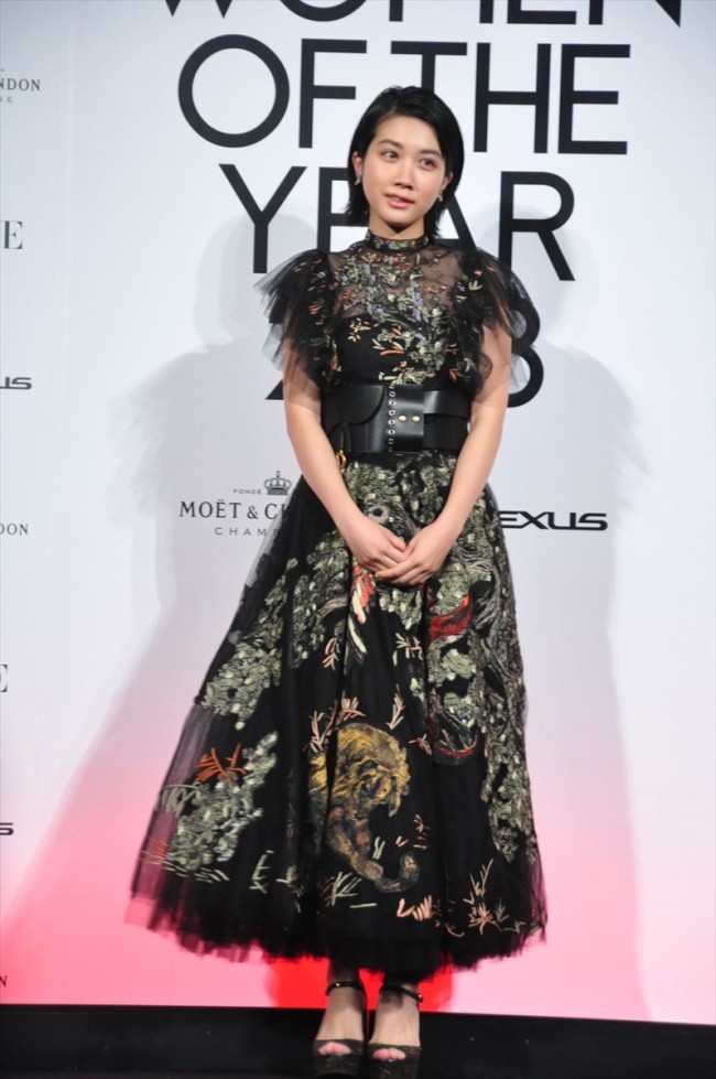 【二次使用不可】VOGUE JAPAN WOMEN OF THE YEAR 2018 授賞式・記者会見20181126