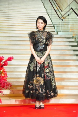 VOGUE JAPAN WOMEN OF THE YEAR 2018 授賞式・記者会見に登場した松本穂香