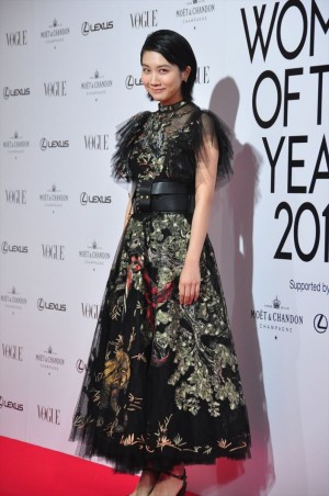 VOGUE JAPAN WOMEN OF THE YEAR 2018 授賞式・記者会見に登場した松本穂香