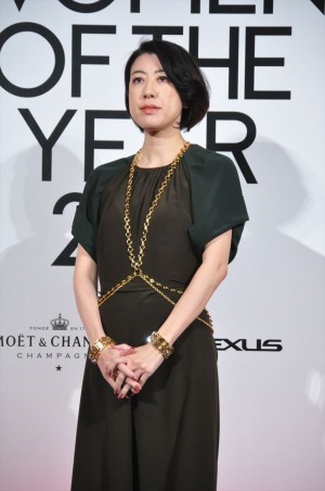 VOGUE JAPAN WOMEN OF THE YEAR 2018 授賞式・記者会見に登場した野木亜紀子