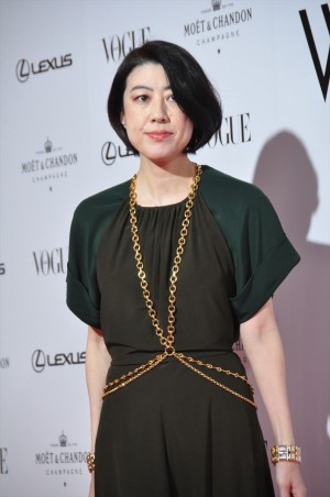 VOGUE JAPAN WOMEN OF THE YEAR 2018 授賞式・記者会見に登場した野木亜紀子