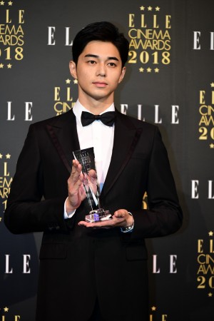 『エル シネマアワード2018』に登場した東出昌大