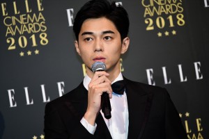 『エル シネマアワード2018』に登場した東出昌大