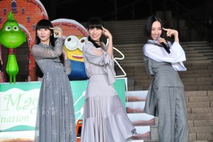 映画『グリンチ』ジャパンプレミア　東京ミッドタウン日比谷「プレミア点灯式」に登壇したPerfume