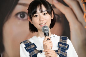 ドラマ『さくらの親子丼2』囲み会見に登壇した柴田杏花
