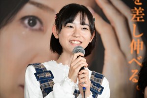 ドラマ『さくらの親子丼2』囲み会見に登壇した柴田杏花