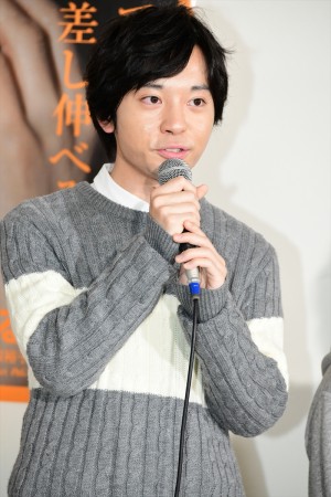 ドラマ『さくらの親子丼2』囲み会見に登壇した浦上晟周