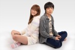 『ゆうべはお楽しみでしたね』にW主演する（左から）本田翼、岡山天音