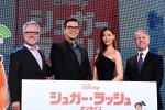 映画『シュガー・ラッシュ：オンライン』来日会見にて