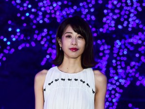 『青の洞窟 SHIBUYA』点灯式に登場した加藤綾子