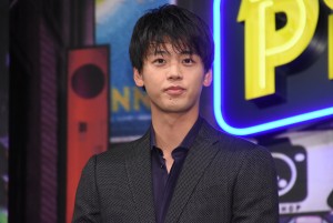 映画『名探偵ピカチュウ』製作報告会見に登壇した竹内涼真