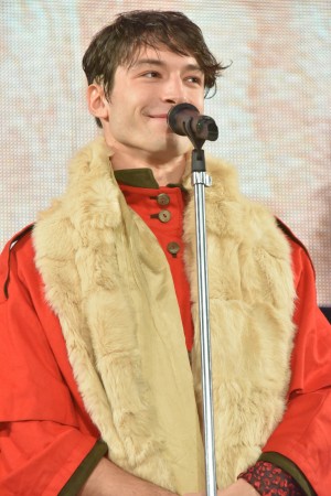 「東京コミコン2018」プレスプレビュー＆オープニングイベントに登場したエズラ・ミラー