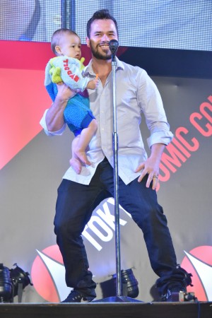 「東京コミコン2018」プレスプレビュー＆オープニングイベントに登場したダニエル・ローガン