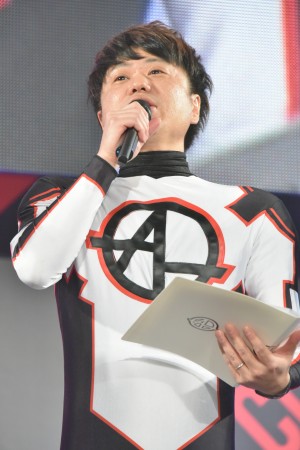 「東京コミコン2018」プレスプレビュー＆オープニングイベントに登場した川谷修士（2丁拳銃）