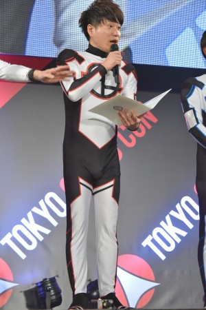 「東京コミコン2018」プレスプレビュー＆オープニングイベントに登場した川谷修士（2丁拳銃）