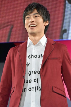 『劇場版ウルトラマンR／B（ルーブ）』製作発表会に登場した平田雄也