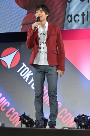 『劇場版ウルトラマンR／B（ルーブ）』製作発表会に登場した平田雄也