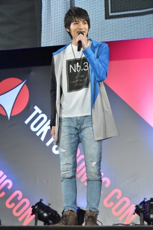 『劇場版ウルトラマンR／B（ルーブ）』製作発表会に登場した小池亮介