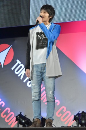 『劇場版ウルトラマンR／B（ルーブ）』製作発表会に登場した小池亮介