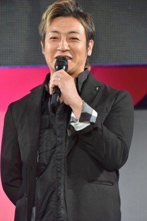 『劇場版ウルトラマンR／B（ルーブ）』製作発表会に登場したつるの剛士