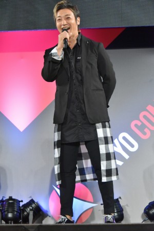 『劇場版ウルトラマンR／B（ルーブ）』製作発表会に登場したつるの剛士