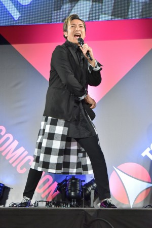 『劇場版ウルトラマンR／B（ルーブ）』製作発表会＆『TDGプロジェクト』スペシャルトークショーに登場したつるの剛士