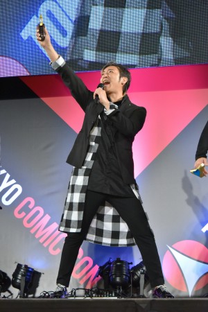 『劇場版ウルトラマンR／B（ルーブ）』製作発表会＆『TDGプロジェクト』スペシャルトークショーに登場したつるの剛士