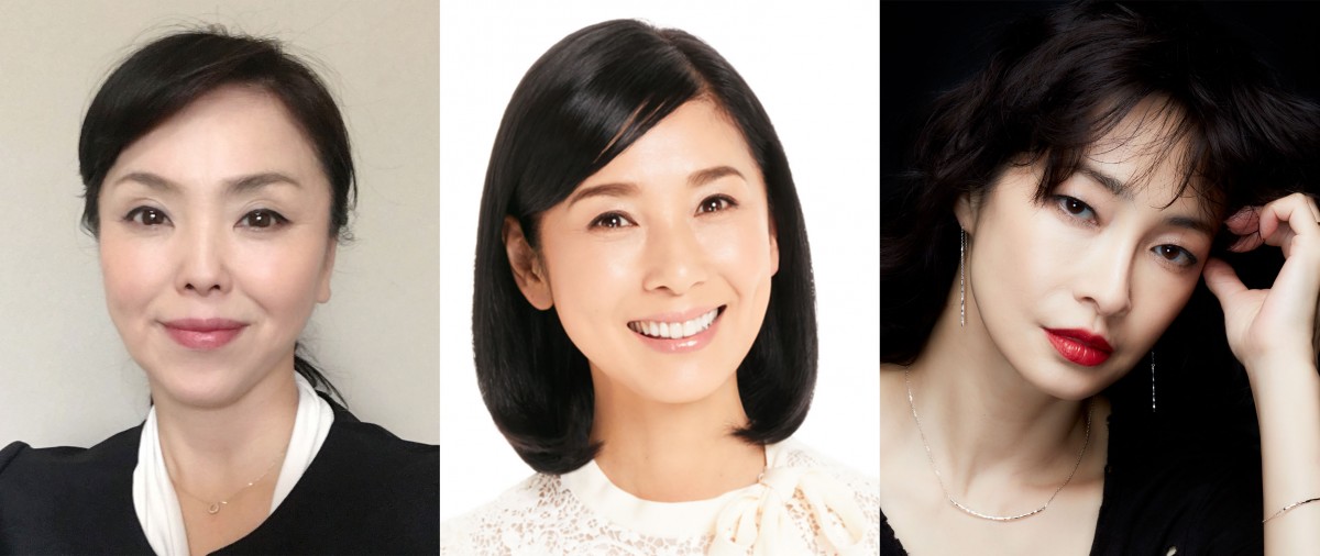 黒木瞳×松田美由紀×りょう、『犬神家の一族』で“史上最恐”美人三姉妹に