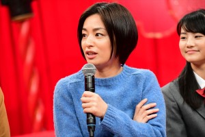 尾野真千子、『生田家の朝』制作発表会見に出席