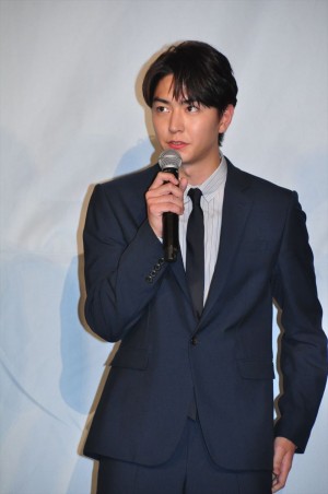 映画『春待つ僕ら』プレミア試写会イベントに出席した稲葉友