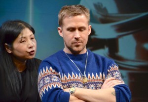 映画『ファースト・マン』来日記念イベントに出席したライアン・ゴズリング