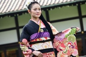 2019年オスカープロモーション晴れ着撮影会に登場した吉本実憂