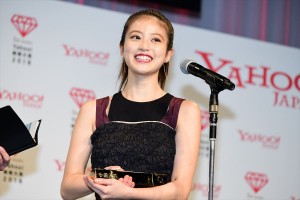 「Yahoo！検索大賞2018」発表会に登場した今田美桜