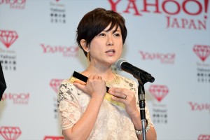「Yahoo！検索大賞2018」発表会に登場した小林由美子