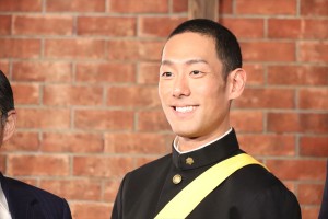 大河ドラマ主演 バトンタッチセレモニーに登場した中村勘九郎