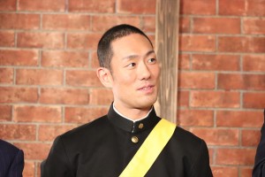 大河ドラマ主演 バトンタッチセレモニーに登場した中村勘九郎