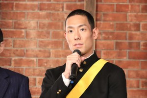 大河ドラマ主演 バトンタッチセレモニーに登場した中村勘九郎